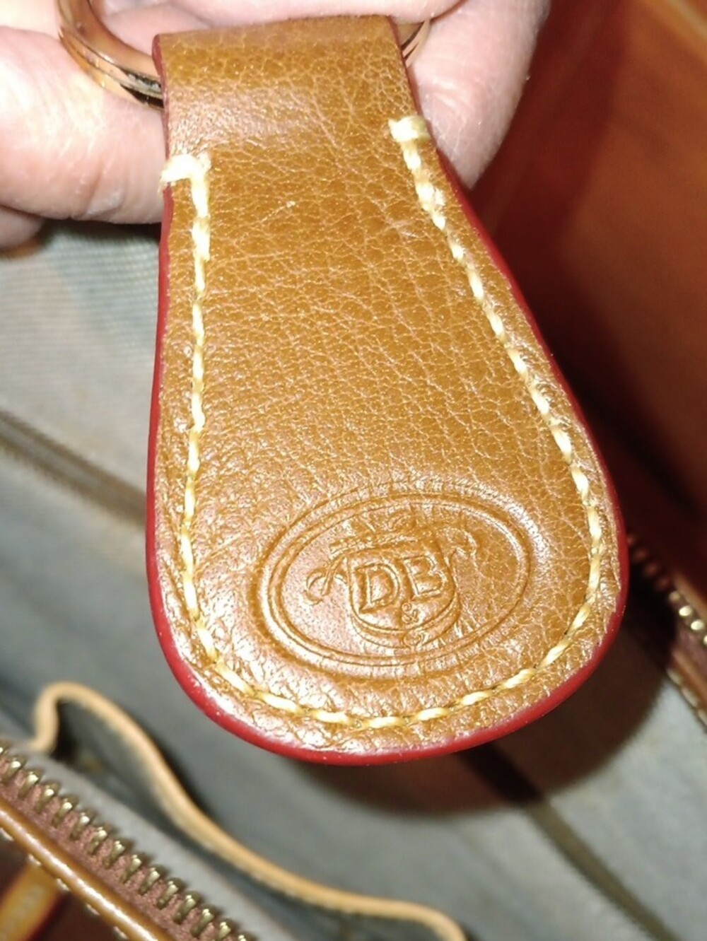 Dooney & Bourke Brown Leather Satchel  In Fair Condition. Please Check Photos. - Picture 9 of 16